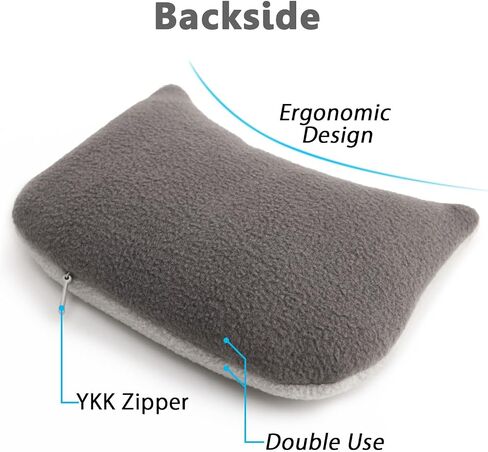 Large Mouse Wrist Rest Bean Bag, Ergonomic Mouse Support Pad Filled Ergo Beads for Computer, Laptop, PC Gaming (Gray) in Kuwait