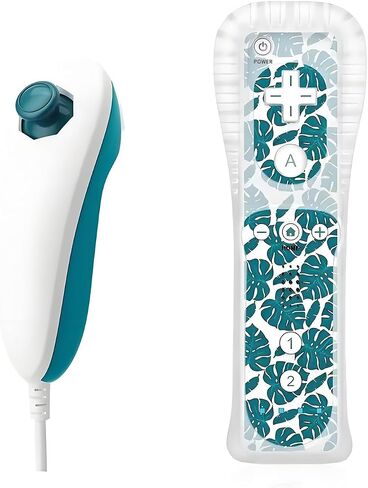 وحدة التحكم عن بُعد Qumox Wii و Nunchuck Yellow متوافقة مع وحدة التحكم Wii/Wii U (الحركة بالإضافة إلى عدم تضمينها) in Kuwait