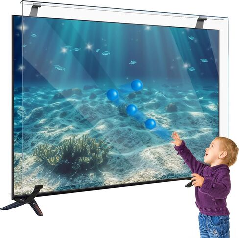 TV Screen Protector 65 Inch: Television Screen Protector Panel Acrylic HD Clear Protective TV Display Protectors for LCD,LED, OLED QLED 4K HDTV & Computer Monitor in Saudi Arabia