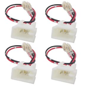 4-Pack Car Door Speaker Wiring Harness Adapter Connector Plugs for 2015-2020 Subaru WRX STI