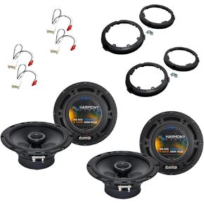 Harmony Audio HA-R65 Compatible with Ford Fusion 2013-2019 Bundled with HA-825605 Speaker Adapter Kit Factory Speaker Replacement Package