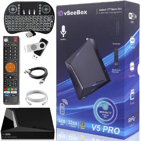 v-See-Box V-5 2025 New-est Version Pro Satellite Television Receivers