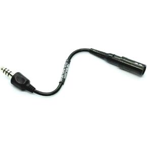 Bose Lemo 6pin to Helicopter U-174 Single Plug Headset Adapter