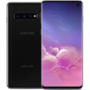 Samsung Galaxy S10 128GB 6.1" 4G LTE Unlocked, Prism Black (Renewed)