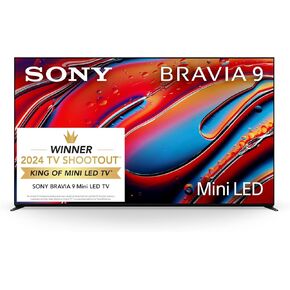 Sony 75 Inch Mini LED QLED 4K Ultra HD TV BRAVIA 9 Smart Google TV with Dolby Vision HDR and Exclusive Features for PlayStation 5 (K-75XR90), 2024 Model