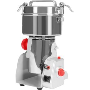 2500g Electric Grain Grinder Mill 4500W Commercial Spice Grinder 32000r/min High-speed Grain Spice Herb Dry Grinders Machine 304 Stainless Steel Powder Machine (2500g)