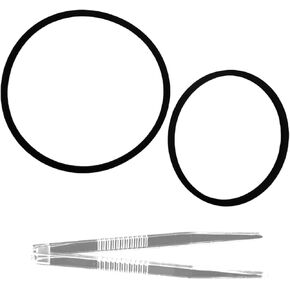 Sam&Johnny 2pcs Loading Belt Door Belt Replacement for Sony CDP-CX300 CDP-CX335 CDP-CX350 CDP-CX355 CDP-CX400 CDP-CX450 CDP-CX455 CD Player Belt with Tweezers