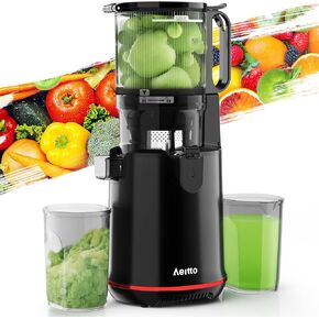 5.3"Cold Press Juicer, Slow Masticating Juicer Machines