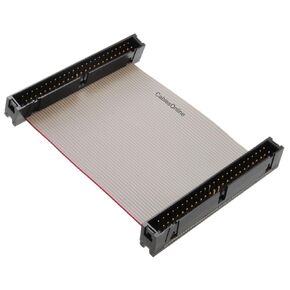 CablesOnline, 3-inches 50-Pin (2x25) 2.54mm-Pitch IDC Male to Male 50-Wire Flat Ribbon Cable, FS-G03
