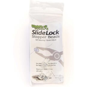 Wigglefin Tackle Action Discs Slide Lock Stopper Beads