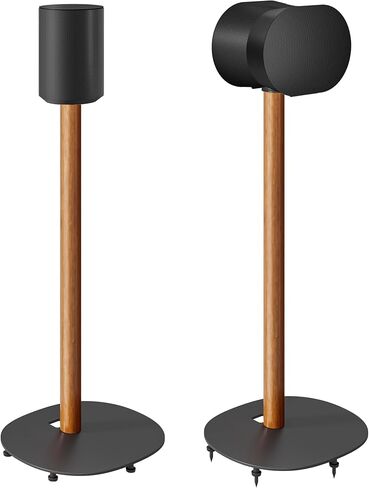 يقف مكبر الصوت زوجًا لعصر Sonos 100 و ERA 300،11 رطل ، و 30.6 بوصة من الحامل الطابق الثابت مع إدارة الكابلات ، وقاعدة كبيرة مع جبل مكبر صوت خشبي ، أسود ، in Kuwait