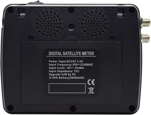 Satellite Finder,V10 Finder Max HD Satellite TV Signal Finder DVB-S/S2/S2X Digital Handheld Signal Meter Satellite Finder H.265 4.3Inch LCD for Adjusting Sat Dish in Saudi Arabia