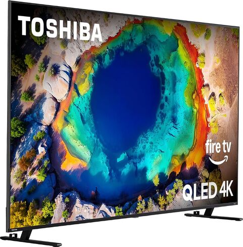 Toshiba 65 بوصة الفئة M550 Series Qled 4K UHD Smart Fire TV مع صوت Remote مع Alexa (65m550nu) in Saudi Arabia