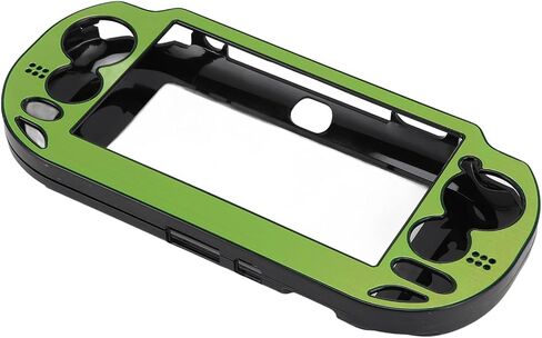 Hard Case Cover for PS Vita 1000, Protective Cover Skin Shell for PS Vita PSV 1000, Aluminum Alloy Protective Case, Precise Holes, Compatible with PSVita PCH-1000 (Green) in Saudi Arabia