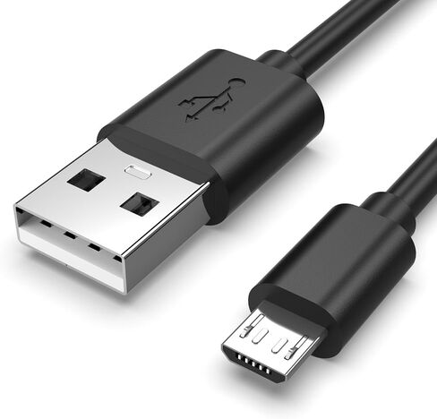 10 ft Micro USB Charger Cable for PS4 Controller Playstaion 4, DualShock 4, Xbox One X/S, for Roku Streaming Stick, Android Phone, Kindle Tablet, High Speed Data Sync Power Cord, Black in Saudi Arabia