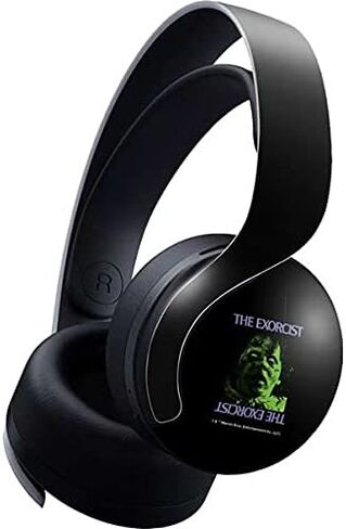 Skinit Decal Gaming Skin Compatible with Pulse 3D Wireless Headset for PS5 - Officially Licensed Warner Bros The Exorcist The Exorcist Regan Design in Kuwait