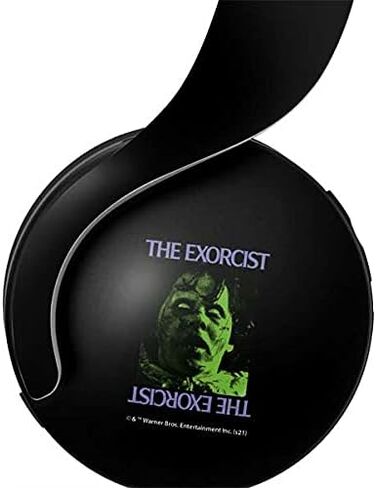 Skinit Decal Gaming Skin Compatible with Pulse 3D Wireless Headset for PS5 - Officially Licensed Warner Bros The Exorcist The Exorcist Regan Design in Kuwait