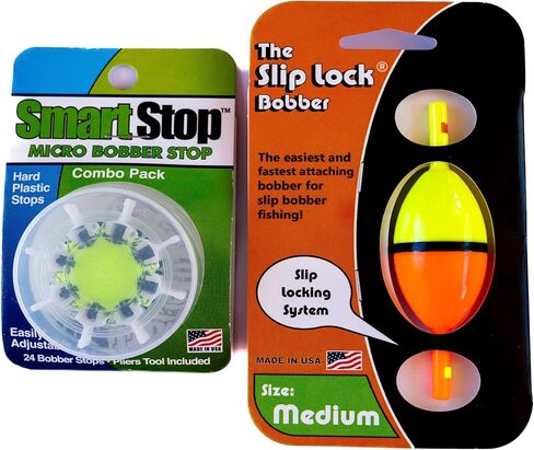 تتضمن قفل Smart Slip Bobber و Smart Stop Micro Bobber Stop Pack (صغير ، صغير ، متوسط ​​أو كبير) أداة جديدة ومحسّنة لربط المحطات ، لا حاجة إلى كماشة. in Kuwait