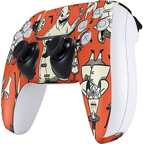 Skinit Skinit Gaming Gaming Skiner مع وحدة تحكم PS5 - ديزني المرخص رسميًا The Nightmare قبل تصميم نمط شخصية عيد الميلاد in Kuwait