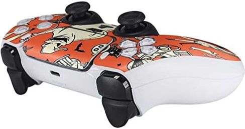 Skinit Skinit Gaming Gaming Skiner مع وحدة تحكم PS5 - ديزني المرخص رسميًا The Nightmare قبل تصميم نمط شخصية عيد الميلاد in Kuwait