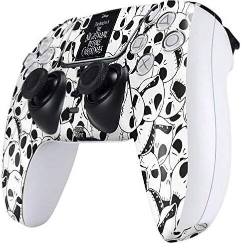 Skinit Skinit Gaming Gaming Skiner مع وحدة تحكم PS5 - ديزني المرخص رسميًا The Nightmare قبل تصميم نمط شخصية عيد الميلاد in Kuwait