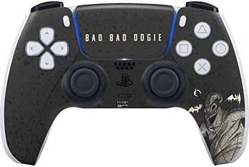 Skinit Skinit Gaming Gaming Skiner مع وحدة تحكم PS5 - ديزني المرخص رسميًا The Nightmare قبل تصميم نمط شخصية عيد الميلاد in Kuwait
