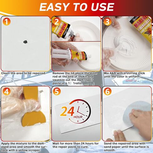 مجموعة إصلاح الألياف الزجاجية البحرية للقوارب ، مجموعة إصلاح معطف الهلام للقوارب ، مجموعة إصلاح القوارب الألياف الزجاجية ، حشو الايبوكسي للقوارب ، مجموعة من ألياف الزجاج الألياف الزجاجية إصلاح الثقوب ، الرقائق ، الحفر ، الشقوق ، مجموعة إصلاح الجيلوكات in Kuwait