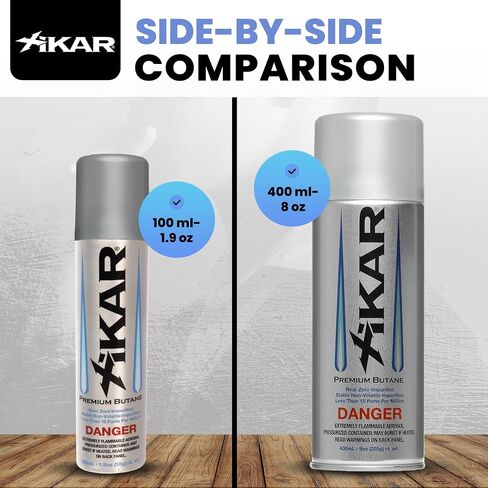 Xikar PUROFINE Premium Butane Fuel Refill with 0 Impurities 1.9oz (100ml) - Premium Quality Fuel for Jet Flame Lighters and Torches - High Altitude Formula in Saudi Arabia
