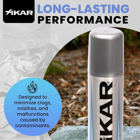 Xikar PUROFINE Premium Butane Fuel Refill with 0 Impurities 1.9oz (100ml) - Premium Quality Fuel for Jet Flame Lighters and Torches - High Altitude Formula in Saudi Arabia