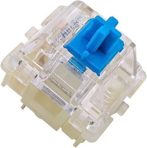 Granvela Cherry MX Speed Silver RGB Switches (10 Pcs) | Plate Mounted | Tactile Switch for Mechanical Keyboard, Packed in PE Protective Box. in Kuwait