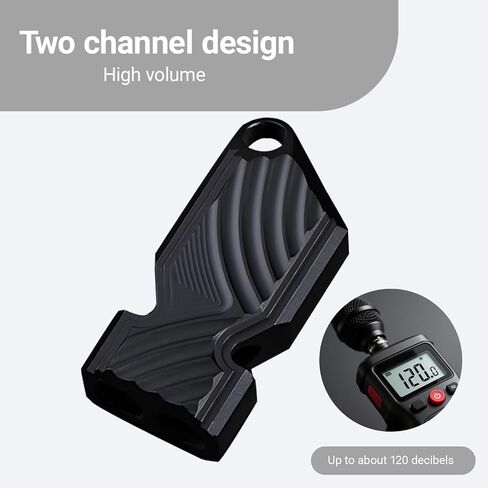 Emergency Whistle with Lanyard - 120dB High Decibel Emergency Safety Whistle for Hiking, Camping, Boating, Fishing, Kayaking and Rescue Signaling. in Kuwait
