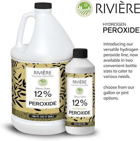 Rivière 12% Hydrogen Peroxide, 1 Gallon in Saudi Arabia