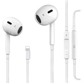 USB C Headphones for iPhone 16, Type C Earbuds Wired Earbuds with Microphone & Remote Control Noise Cancelling Earphones, Compatible with iPhone 16 Pro Max, iPad Pro, Most USB C Jack Devices