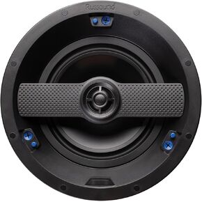 سلسلة Russound المعمارية IC-820 8 بوصة في السقف المحسّن من مكبرات الصوت ذات الاتجاهين ، White (Rusic820)