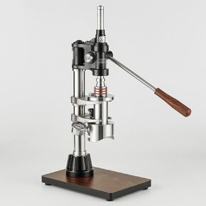 Espresso Coffee Maker, Manual Lever Espresso Maker, Pressure Gauge, 1-16bar Pressure, 100ml Chamber Water Capacity, Labor-Saving