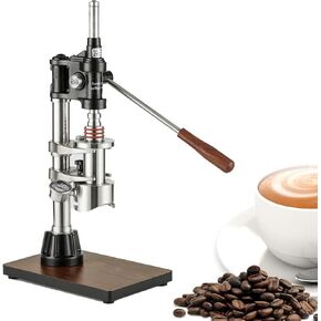 Hand Pressure Coffee Maker, Portable Espresso Brewer, 100ML Capacity, Extraction Pressure 1-16bar, with Labor-saving Handle and Extraction
