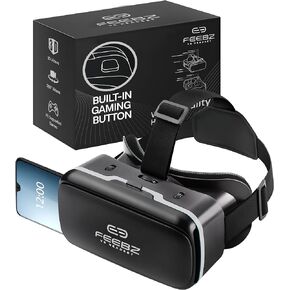 Kids VR Box for Android Phones - for Watching 3D VR Videos on YouTube Only - X-9