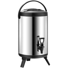 Stainless Milk Bucket Insulated Barrel Milk Tea Bucket Pots Insulated Drink Dispenser for Tea Juice