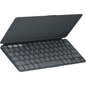 Logitech Keys-to-GO 2 Portable Bluetooth Tablet Keyboard with Built-in Cover, Slim & Compact Wireless Keyboard for Windows, Android, Linux, iPad, iPhone, Mac, Apple TV - Graphite (Renewed)