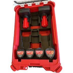 Packout Compact Insert For Milwaukee M12 Batteries CP & XC Compact Organizer Tool Accessory