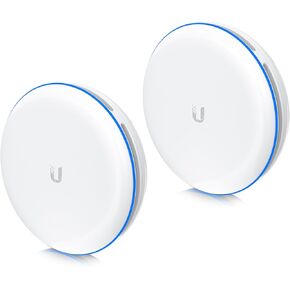 Ubiquiti UniFi UBB -XG 10 جيجابت في الثانية 60 جيجاهرتز المبنى لبناء جسر XG ، 2 حزمة - أبيض