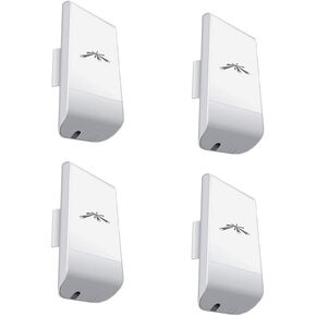 Bundle of 4 Ubiquiti Nanostation LOCO M5 Outdoor MIMO 11n 5GHz. locoM5 (4 pack)