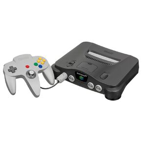 Nintendo 64 Console - Black (Japanese Import)