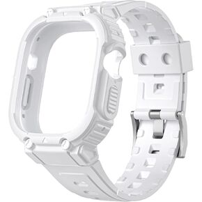 Band Ultra 49mm Strap Case Protective Cover TPU Silicone Bracelet iSeries 8 7SE654 41/45/40/44mm Band