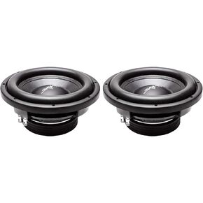 (2) Skar Audio VD-10 D2 10" 800W Max Power Dual 2 Ohm Shallow Mount Subwoofers, Pair of 2, Model:(2) VD-10 D2