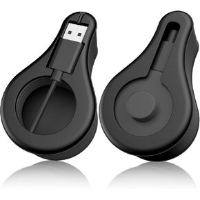 TiMOVO Silicone Charger Stand for Oura Ring Gen 3 Charger 6/7/8/9/10/11/12/13, Oura Ring Gen 3 Charger Dock for Charger and Cable Storage, Travel Storage, 1 Pack, Black