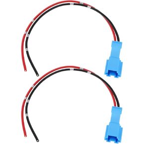 2pcs Car Speaker Adaptor Plug Speaker Modification Tweeter Cable Compatible with BMW X1-X7 i3 i4 i8 iX3 E90 E91 E92 E93 2006-2011 15cm