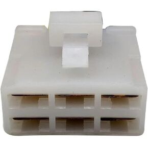 Automotive Electrical connectors 1/5/10 Set 6 Pin Voltage Regulator Rectifier Connector Plug for Eliminator 0090-665(5pcs)