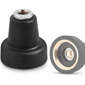 Anina NMO to 3/8 X 24 Thread Adapter Antenna Mount for CB Ham Two Way Amateur Radio Antenna Brass Center Contact Low Loss Connector