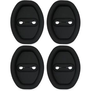 Car Door Shock Absorber Universal Flexible Door Lock Silicone Car Door Lock Latches Cover Sticker Accessories Door Audio Speaker Cover